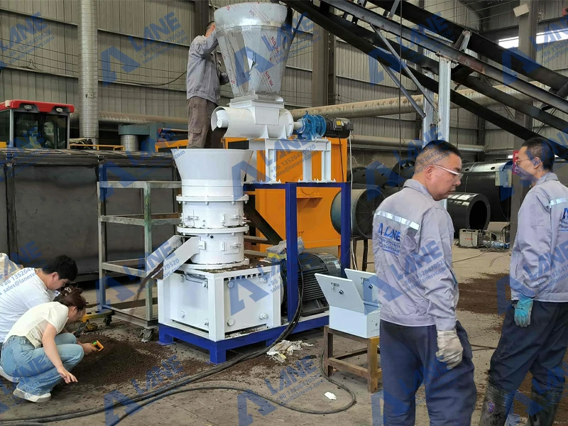 How to produce organic fertilizer granules from sludge？