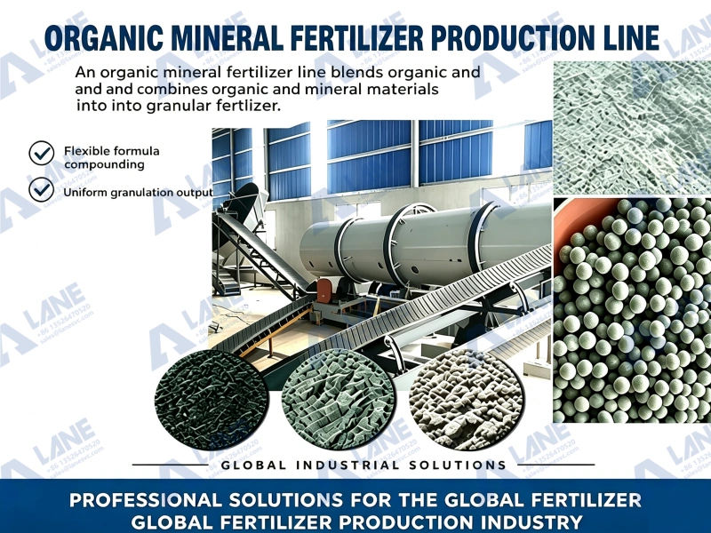 Organic Mineral Fertilizer Production Line: Turning Manure and Phosphate Rock into a High-Margin Soil Repair Product