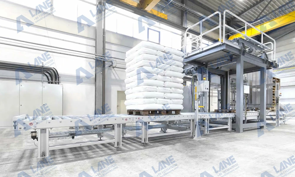 High-Level Palletizer for Fertilizer