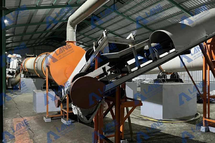 How to produce organic fertilizer granules from sludge-4