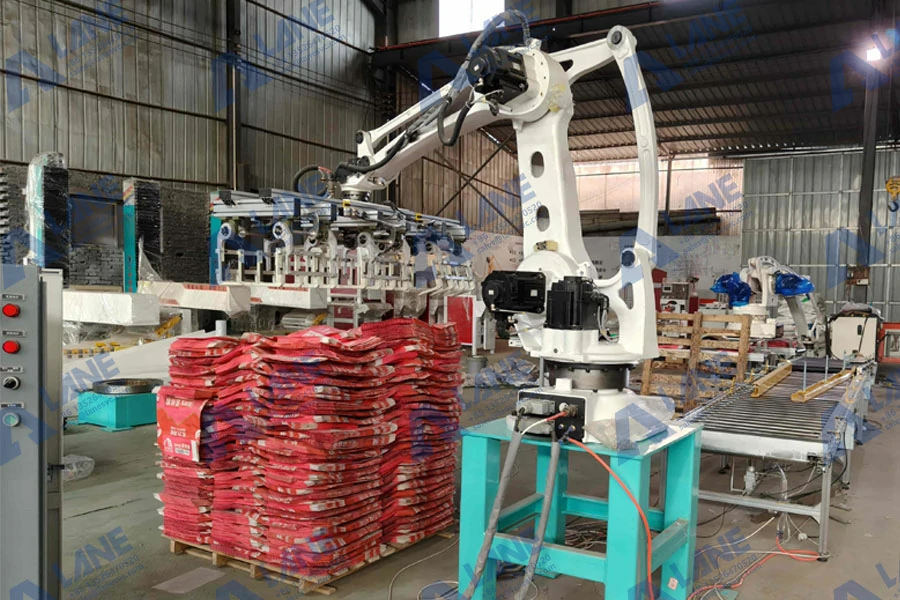 Robotic Palletizer for Fertilizer