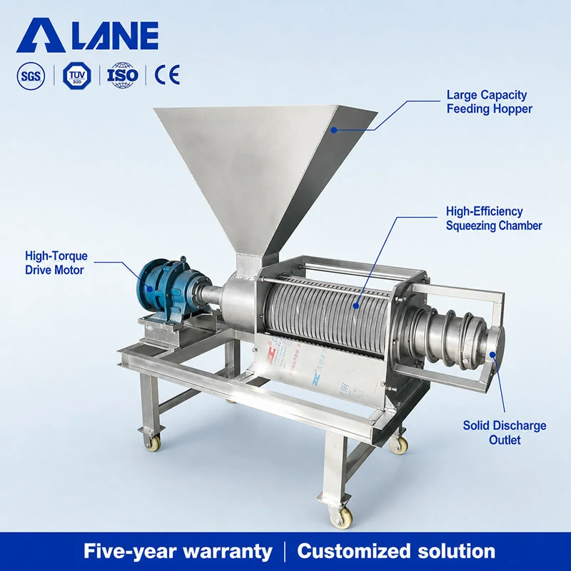 Screw-Press-Solid-Liquid-Separator