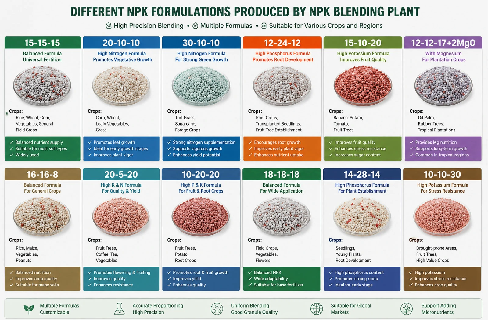 NPK blending plant