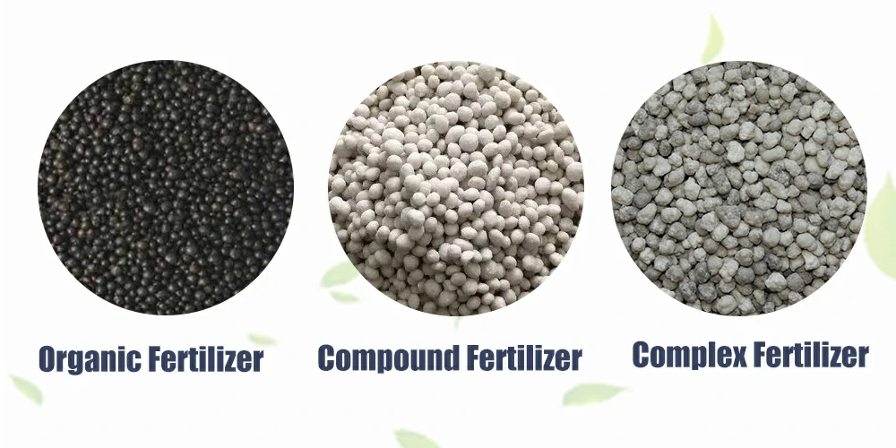 organic fertilizer compound fertilizer and complex fertilizer