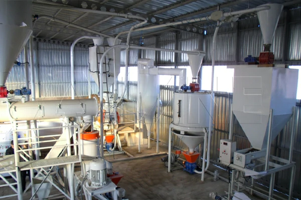 Канада: линия биомасс. гранул 