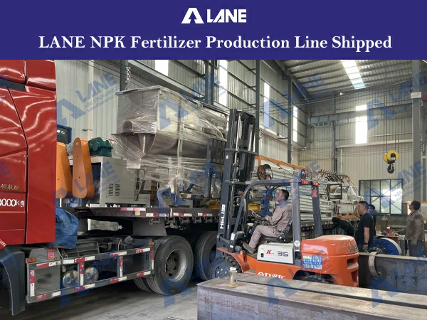 npk fertilizer production line site